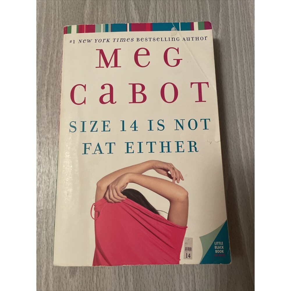 Size 14 Is Not Fat Either Heather Wells Mysteries Meg Cabot PB Good Condition